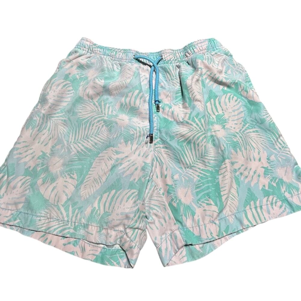Ingear Pastel Leaf Print Men's Swim shorts mens size m 32/34